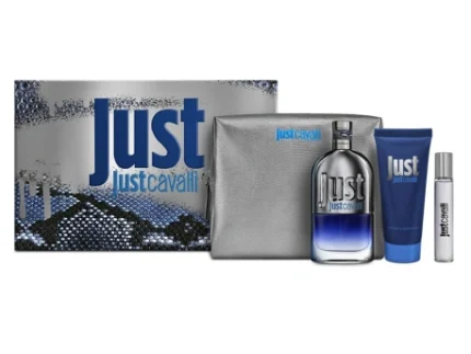 Cavalli Just Cavalli90ml+100SHG+EDT 15ml Комплект за мъже