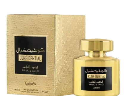 Lattafa Confidential Gold EDP 100 ml